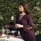 Aubergine Dress