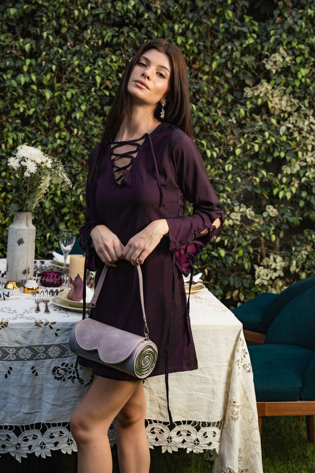 Aubergine Dress