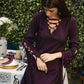 Aubergine Dress