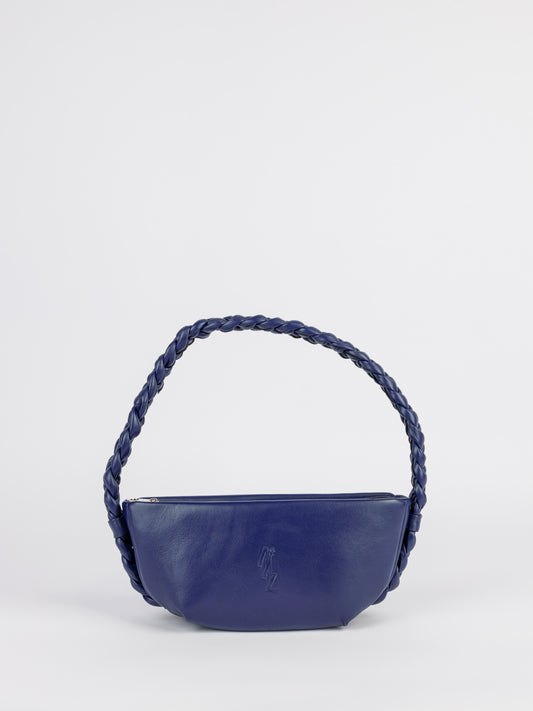 Navy Sierra bag in Genuine Leather