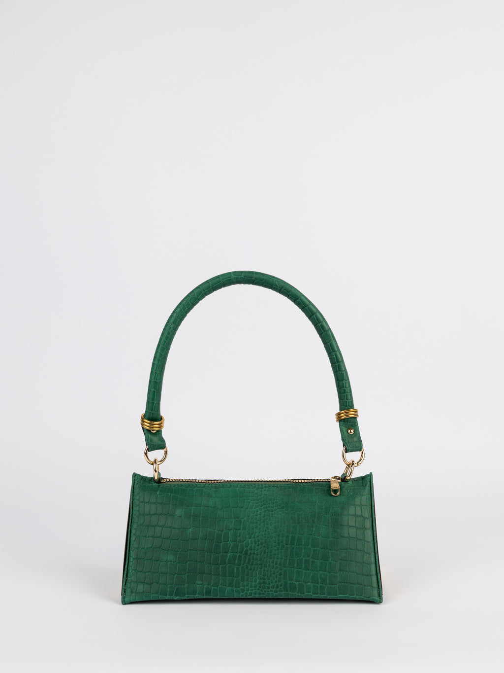 Emerald Prisma Bag in Genuine Leather
